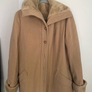 Vintage faux fur coat